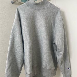 Champion grey turtle neck